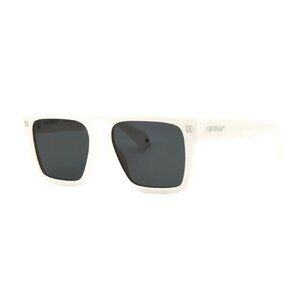 NEW OFF-WHITE SUNGLASSES WHITE UNISEX EYEWEAR OFF-WHITE OERI133 SPRINGFIELD 0107
